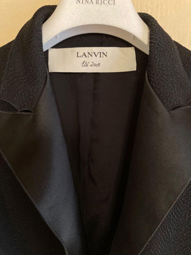 LANVIN ランバン ブラック ジャケット