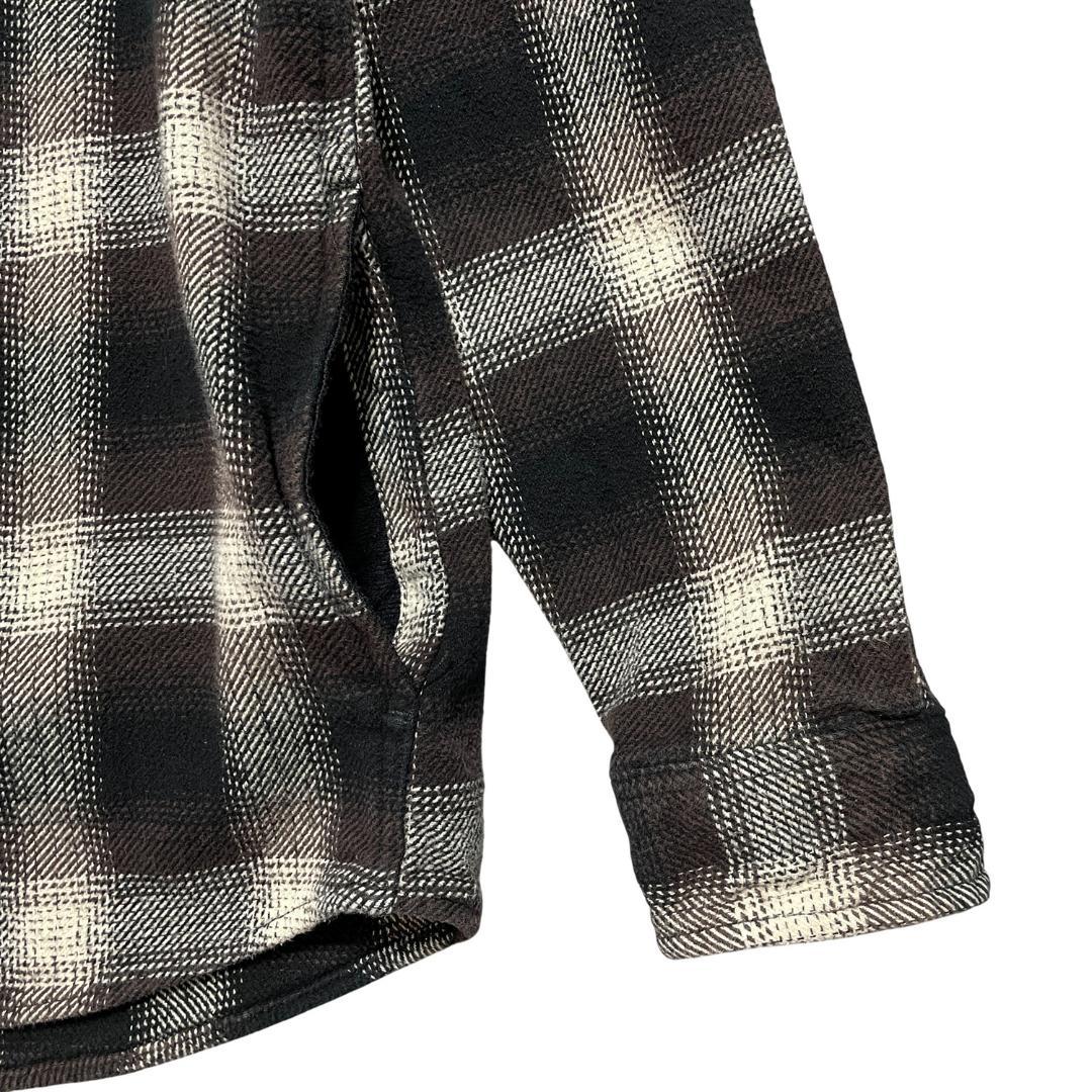 ヘビーフランネルコットン 長袖シャツ