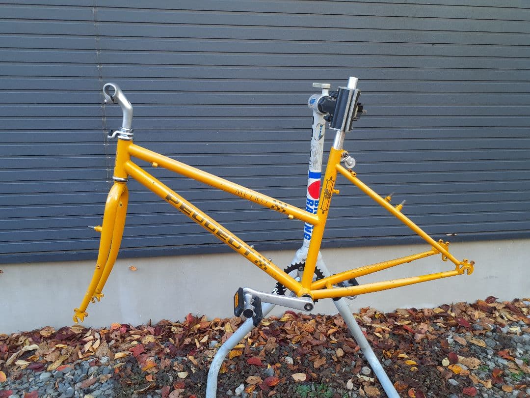 プジョー メトロ 26 フレーム OLD MTB PEUGEOT METRO プジョー メトロ 26 フレーム OLD MTB BMX - メルカリ