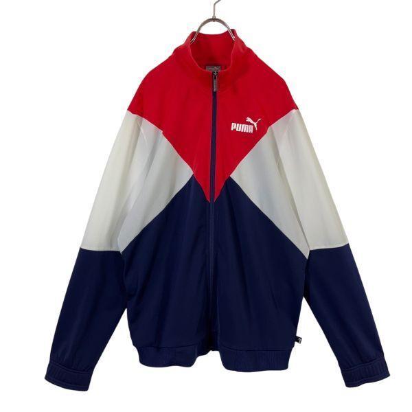 PUMA プーマ セットアップ ジャージ 上下 トリコロールカラー XL 大きい
