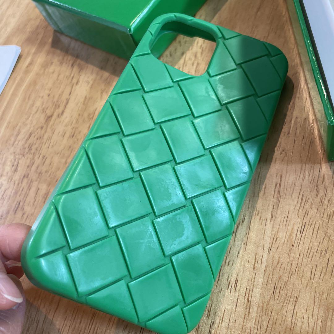 Bottega Veneta グリーン iPhone12ケース Bottega Veneta iPhone12/12pro スマホケース