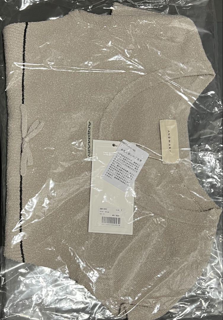 トップス Andmary Putty ribbon tops beige