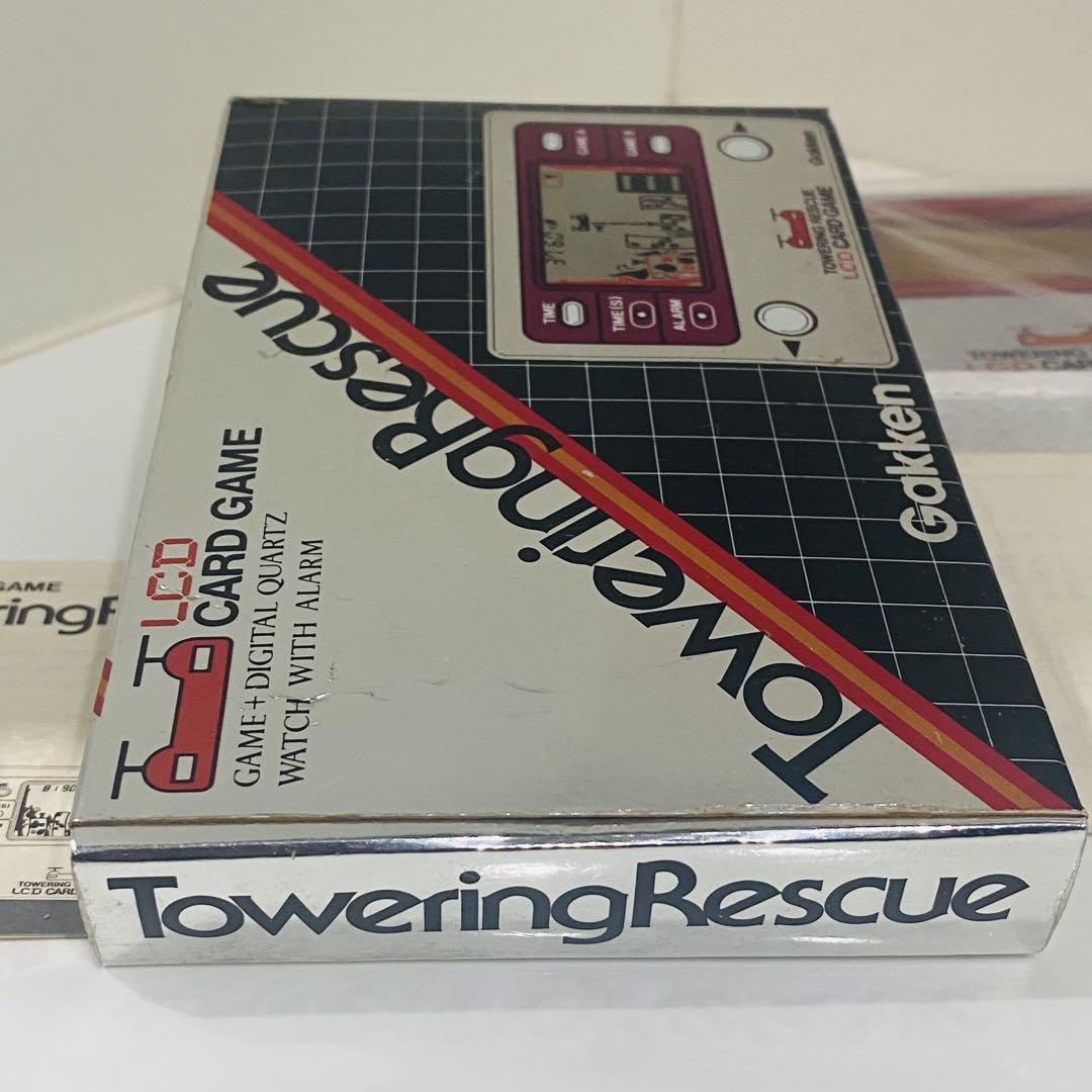 即日/匿名】激レア⭐Gakken Towering Rescue LCDゲーム - メルカリ