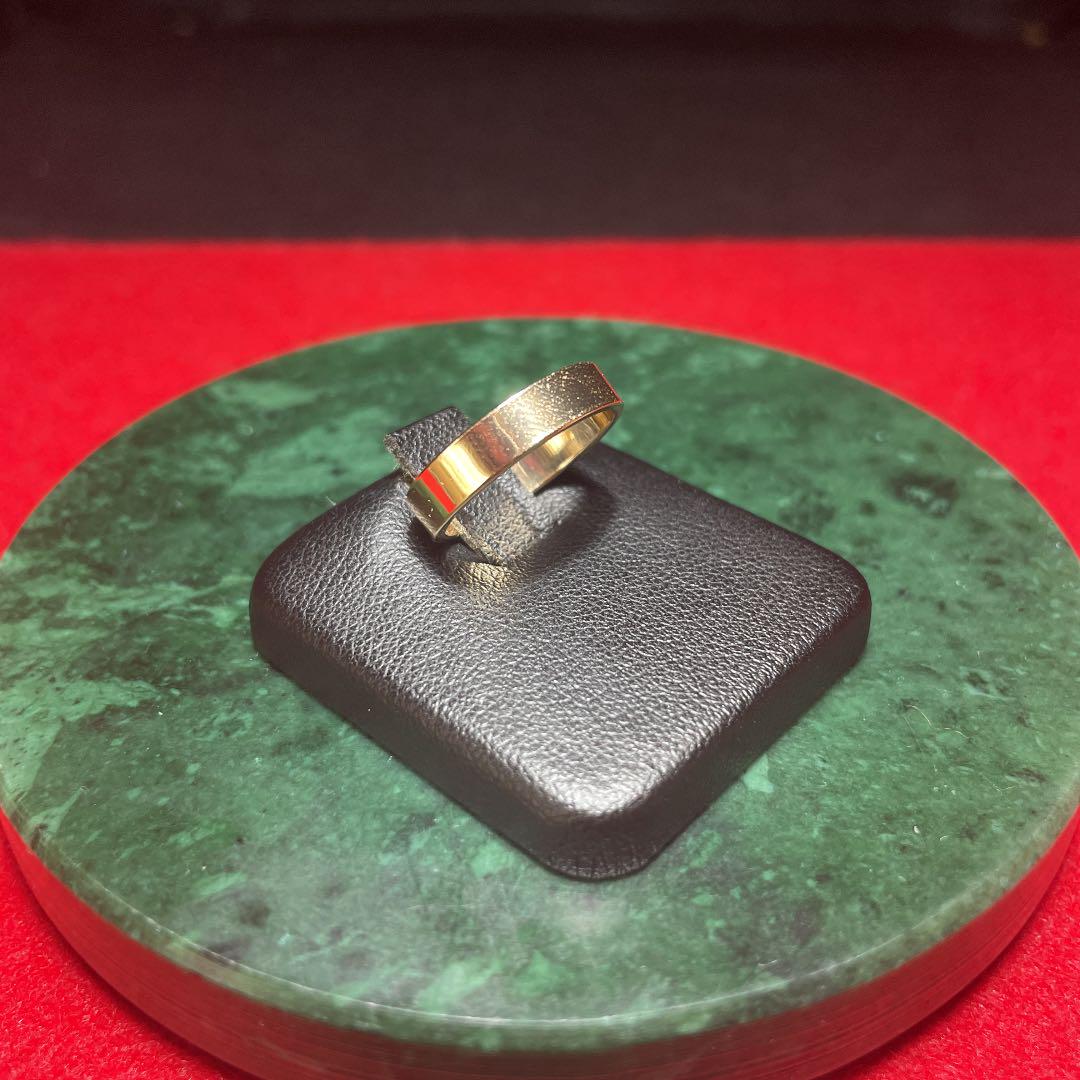 9号 アンティークリング シンプル 太めデザイン used r7