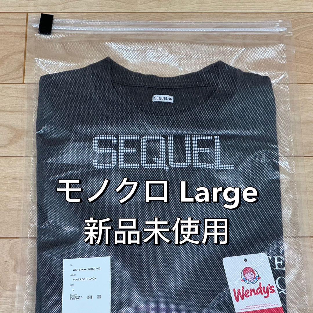 WEEKEND SEQUEL WENDY\'s 黒 L Tシャツ 藤原ヒロシ 新品