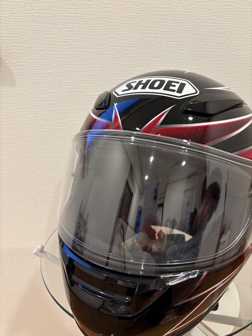 SHOEI フルフェイスヘルメット シールド新品 サイズＬ送料込み！