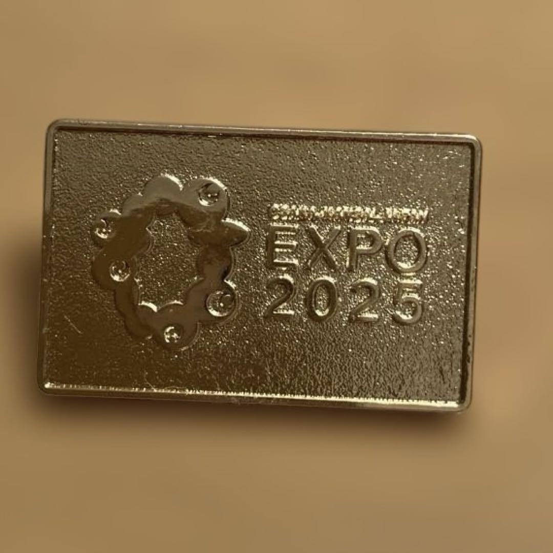 【非売品】EXPO2027 セルビア万博 ピンバッジ ゴールド＋シルバー パ*ノ様 超レア 非売品 ゴールド 万博 2027 セリビア ピンバッジ