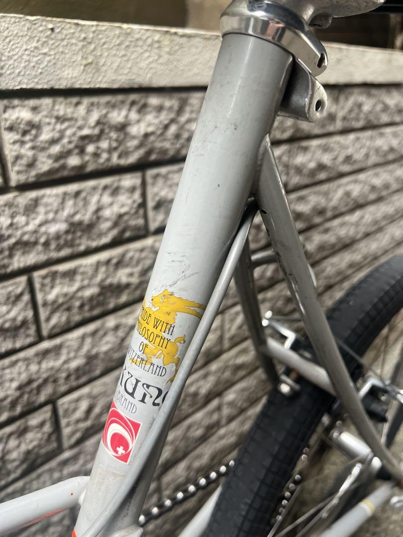 BRUNO MIXTE ミニベロ 自転車 グレー ミキスト