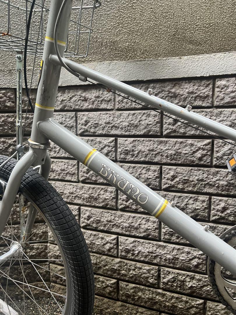 BRUNO MIXTE ミニベロ 自転車 グレー ミキスト