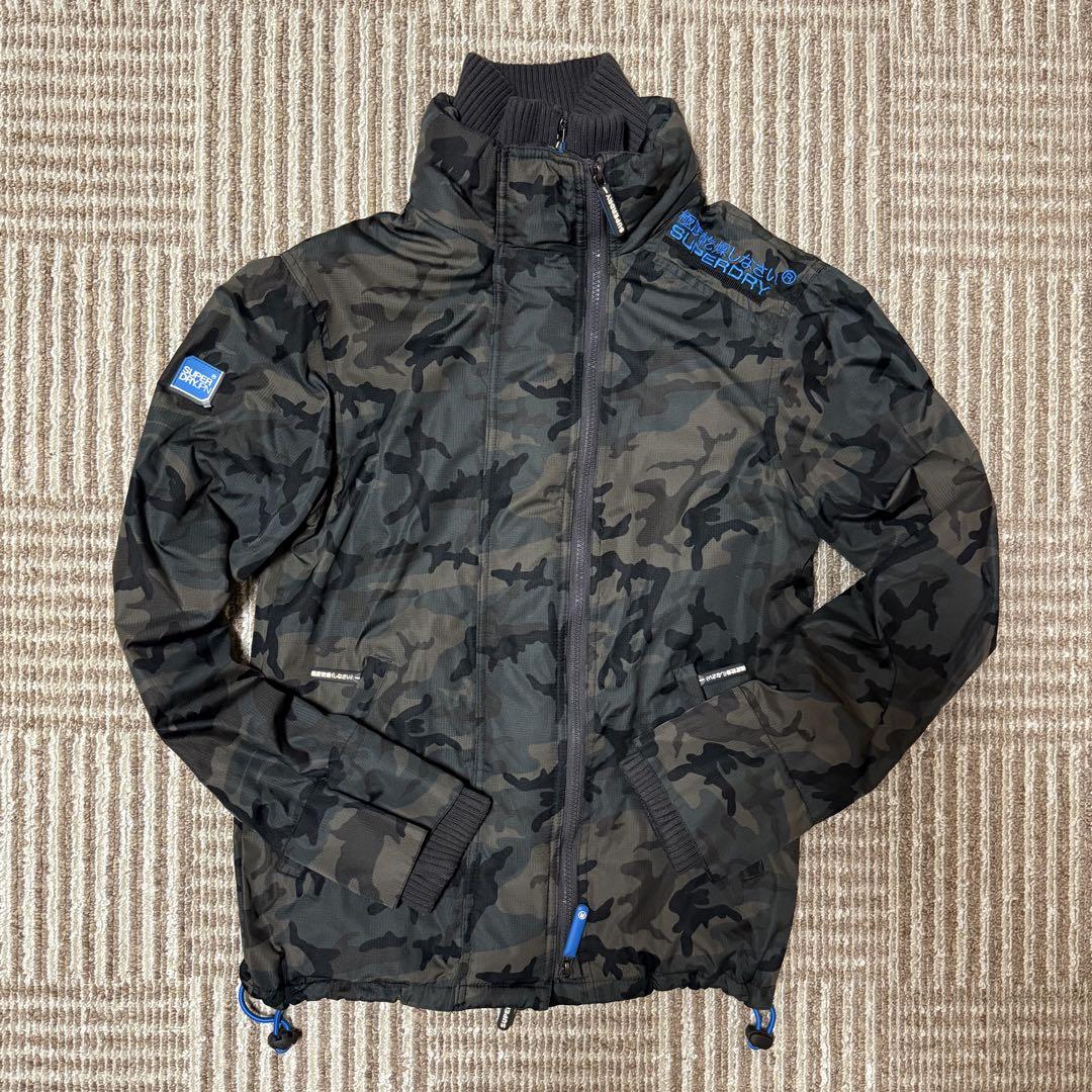 Superdry極度乾燥 ウィンドチータージャケット 迷彩 カモフラージュ