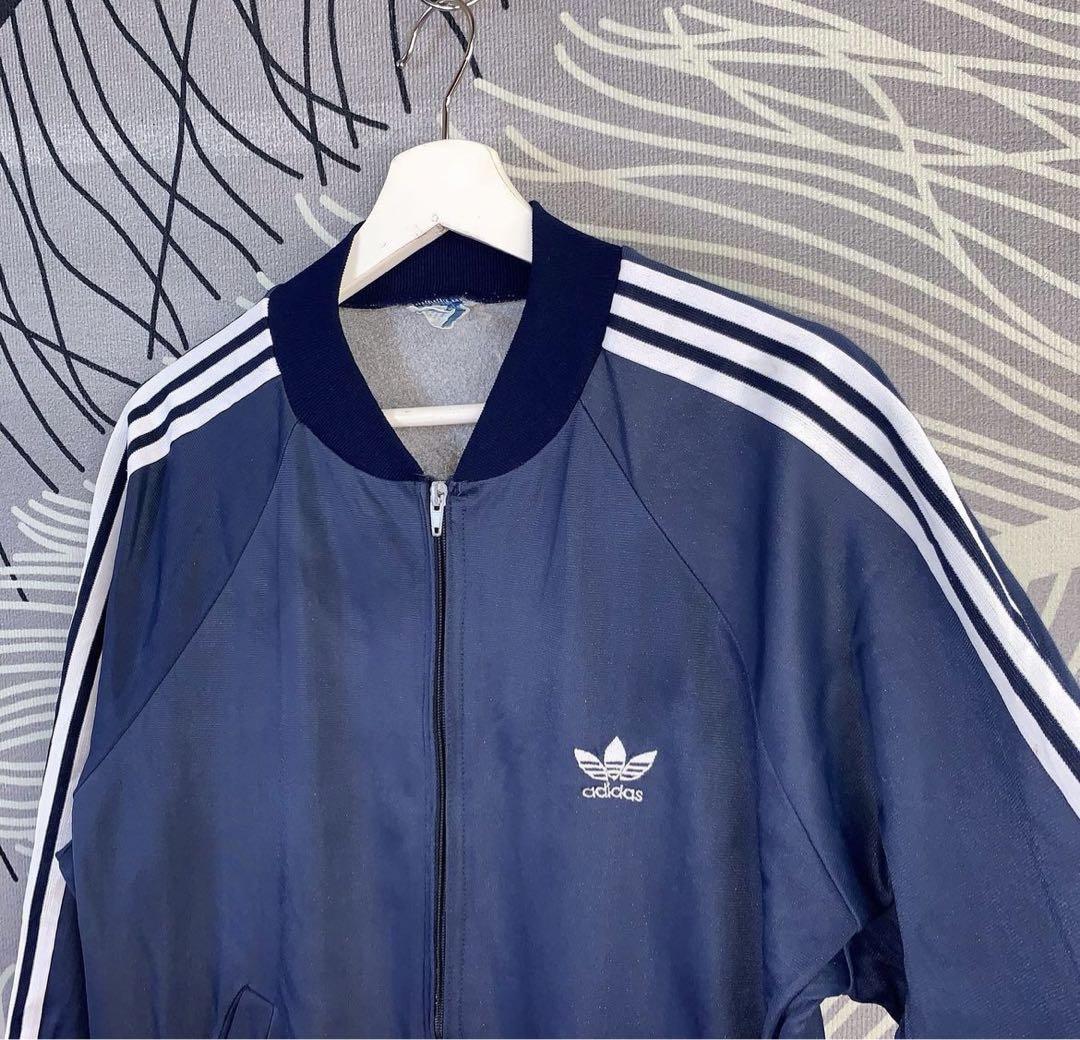 80s adidas atp Track Jacket navy ジャケット