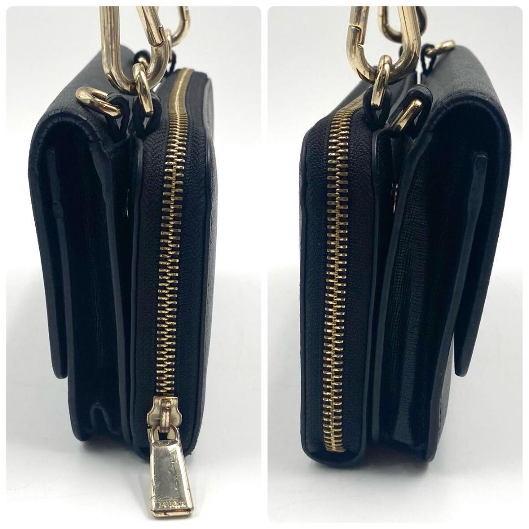 美品 FURLA ショルダーウォレット フルラ 財布 ショルダーバッグ
