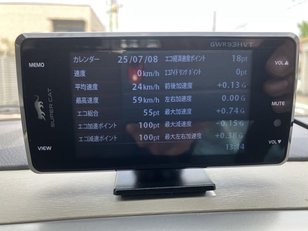 ユピテル スーパーキャット GWR93HVT レーダー探知機 トヨタハイブリッド GWR93HVT | GPS&レーダー探知機 | Yupiteru