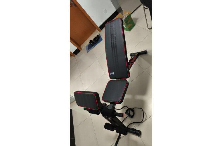 トレーニングベンチ 黒と赤