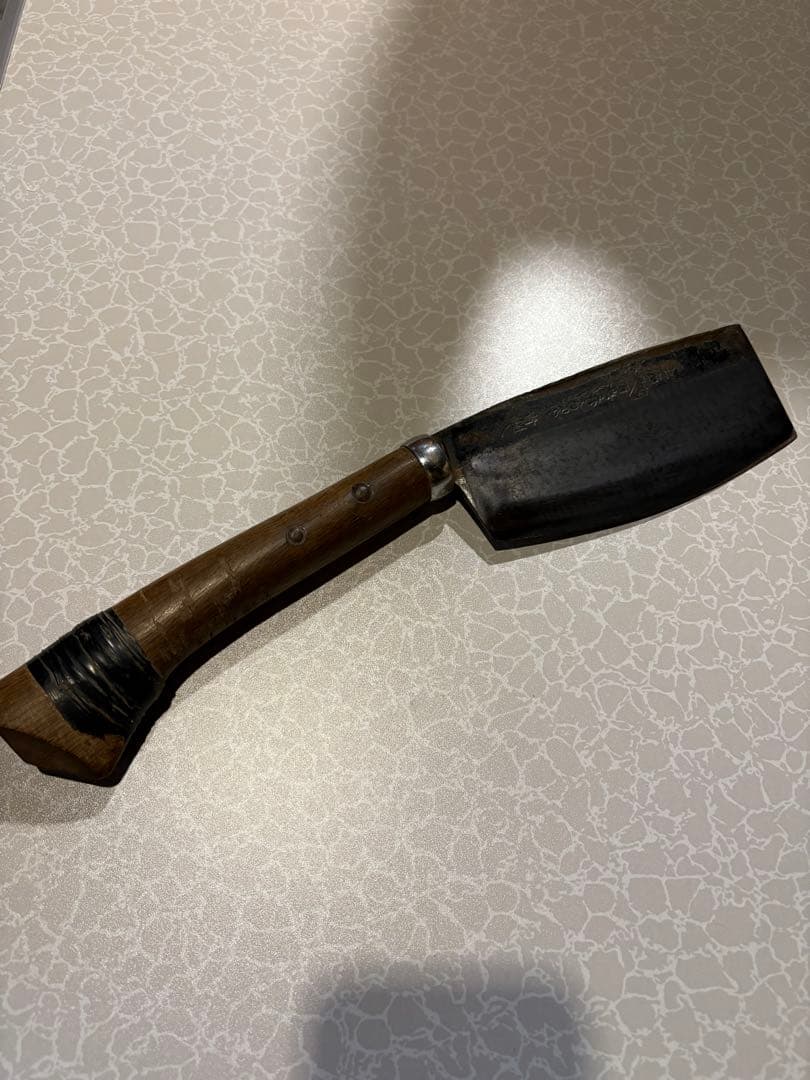 土佐鉈 西山商会 焚き火 キャンプ 山師 木こり 年代物 青銅入傷や汚れあり WWW_MERCADOAVALIA_COM_BR