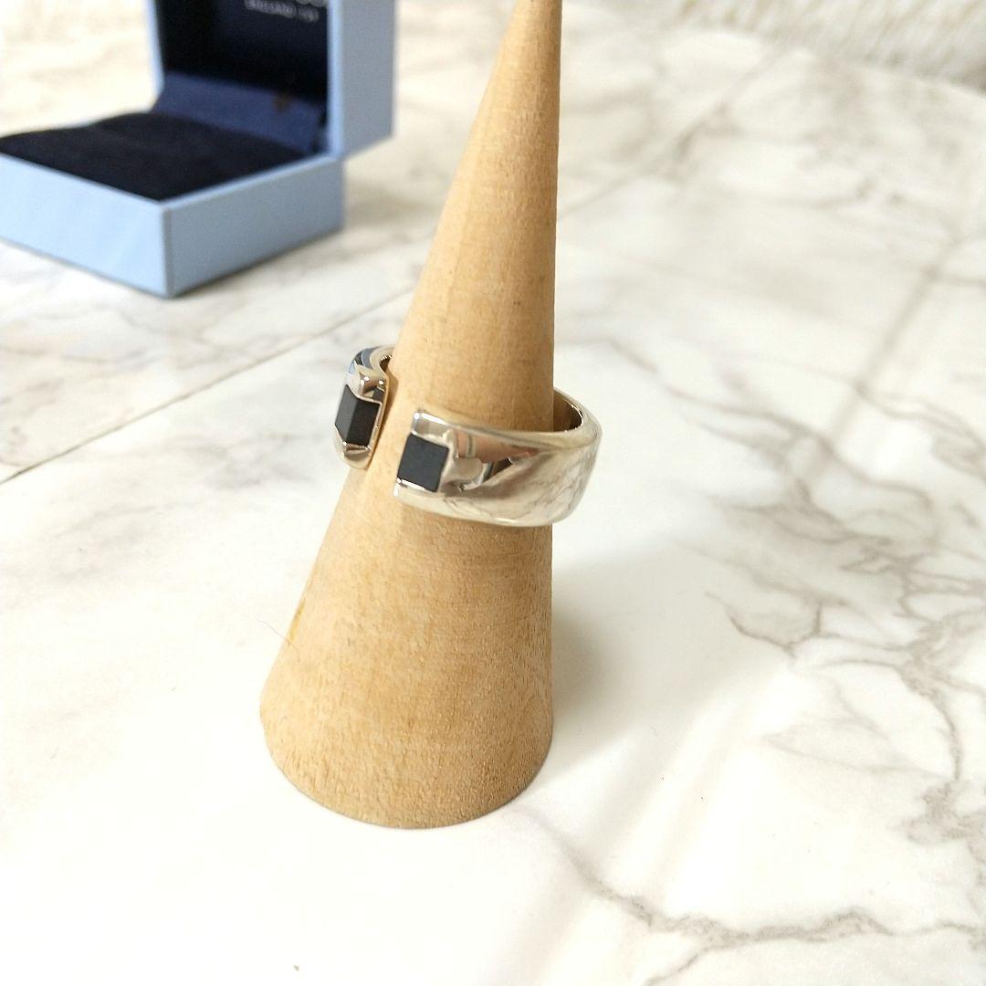 美品 Wedgwood ウェッジウッド シルバー925 リング ワイド 箱付き