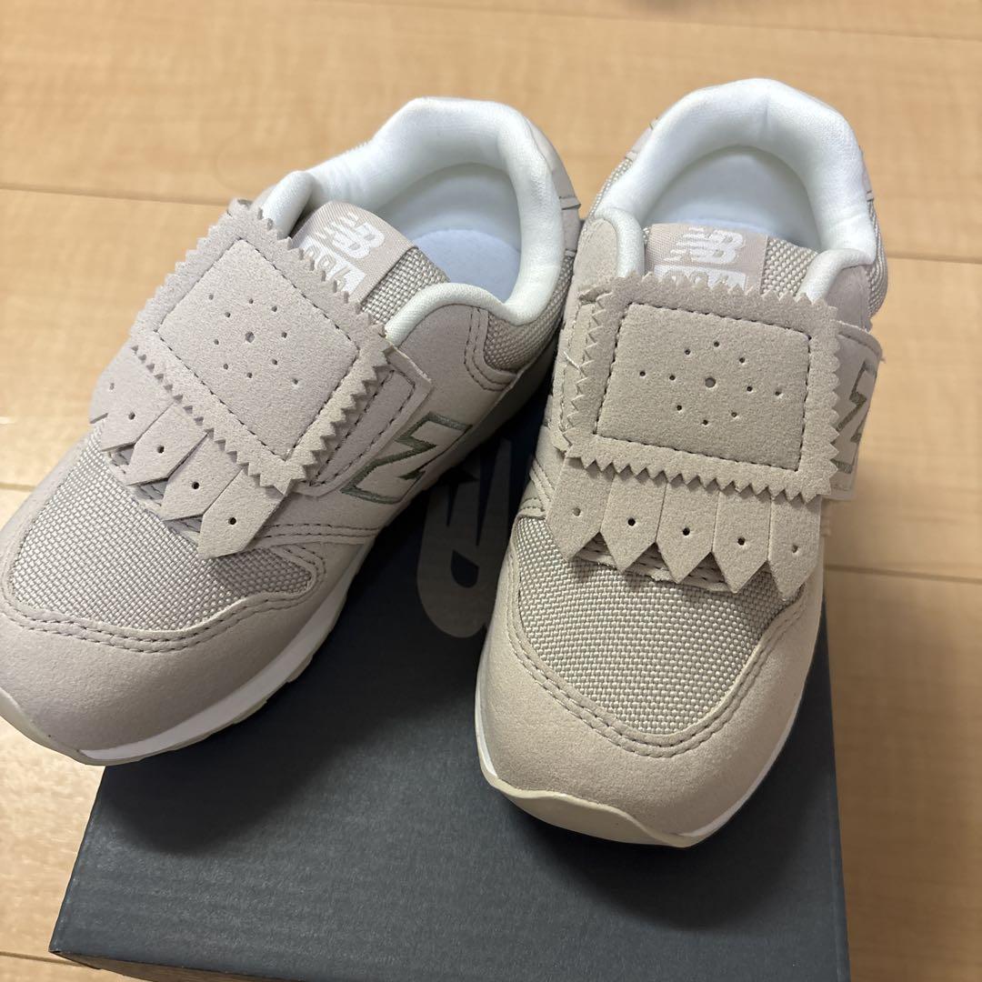 【新品New Balance 996 キッズシューズ size16 タッセル】