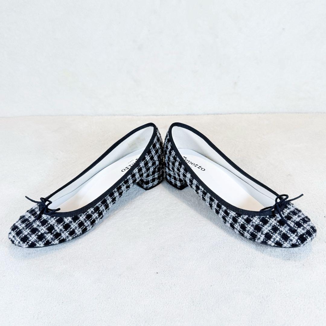 【極美品】repetto レペット サンドリオン バレエシューズ ツイード