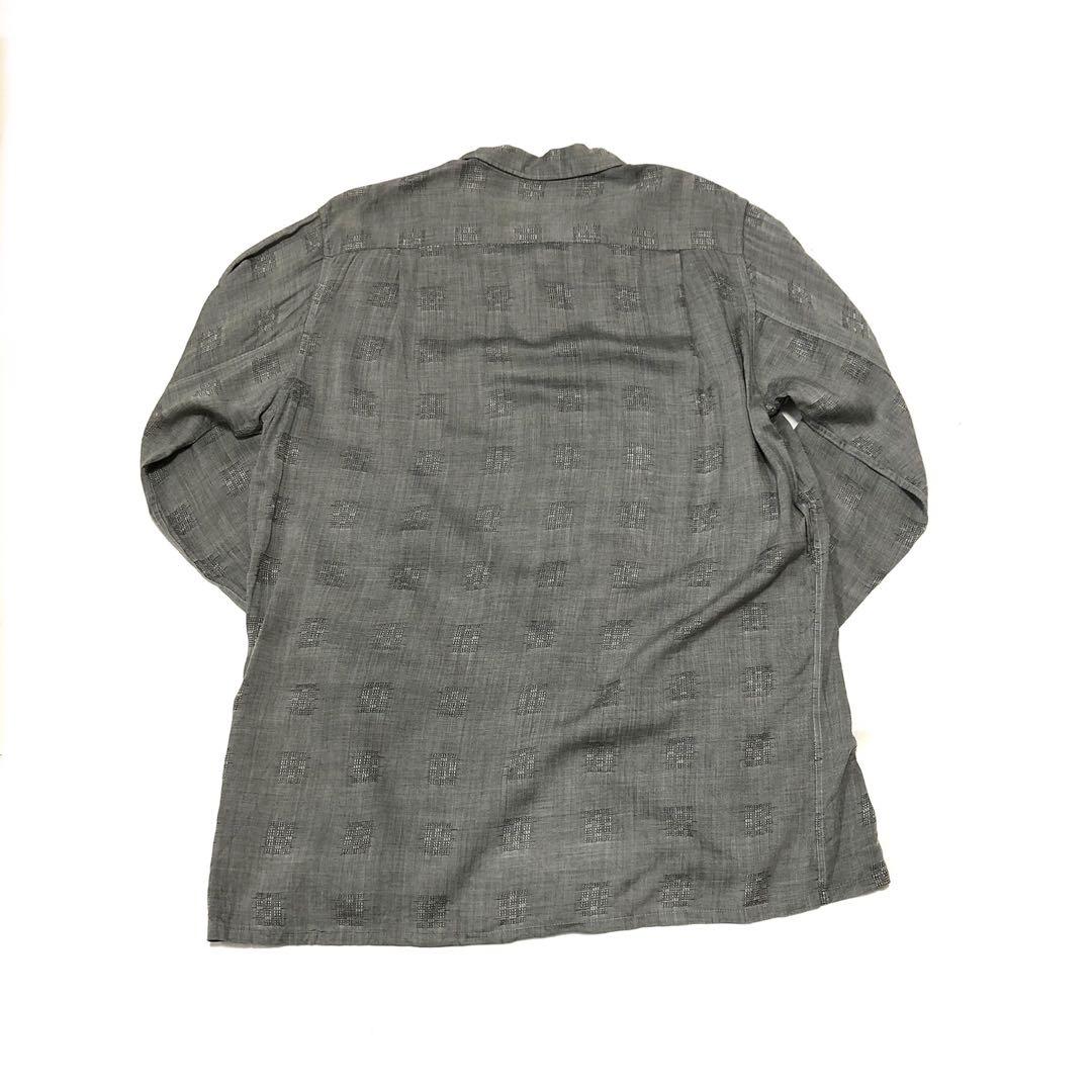 50s 60s BVD ビンテージ レーヨン シャツ 単色　Vintage
