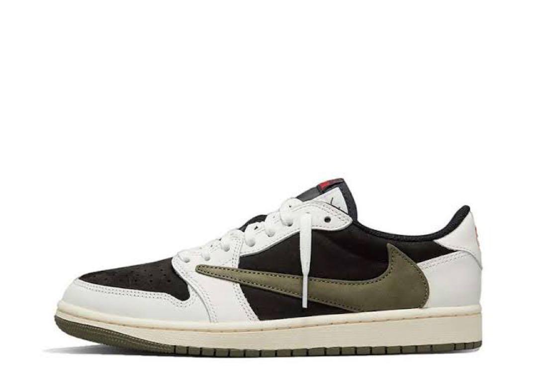 Travis Scott × Nike Air Jordan 1 Low靴