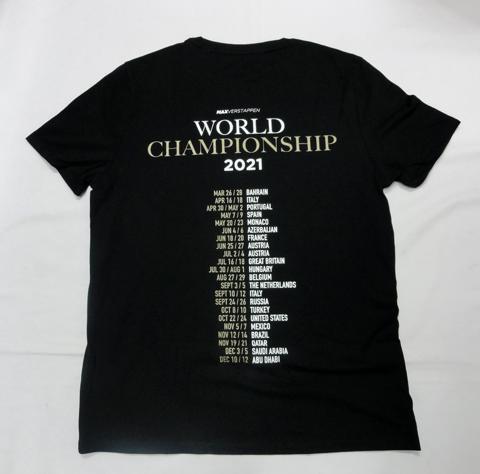 正規品SALE レッドブル ホンダ フェルスタッペン ワールドチャンピオン記念Tシャツ M xaL6b-m57032886863 高品質即納
