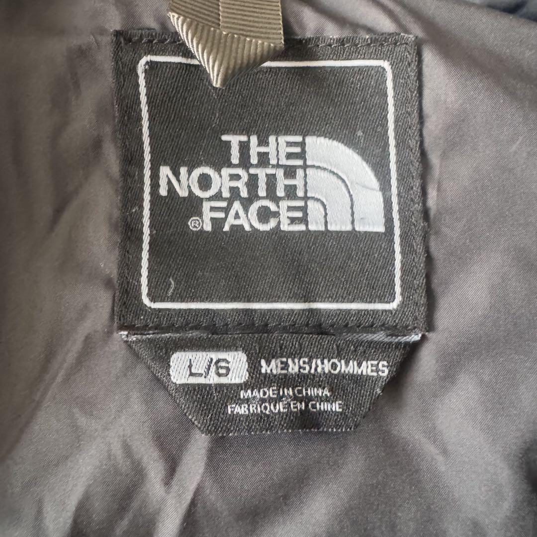 THE NORTH FACE ダウンベスト Lサイズ 古着 ネイビー