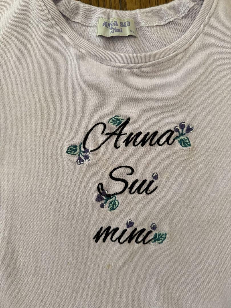 ANNA SUI mini ワンピース2枚140 ANNA SUI mini ワンピース2枚140
