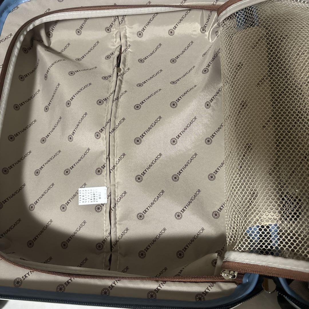 スーツケース　ブルー　SKY NAVIGATOR