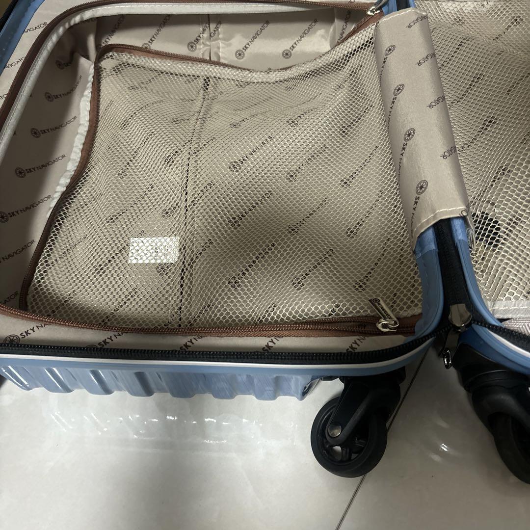 スーツケース　ブルー　SKY NAVIGATOR