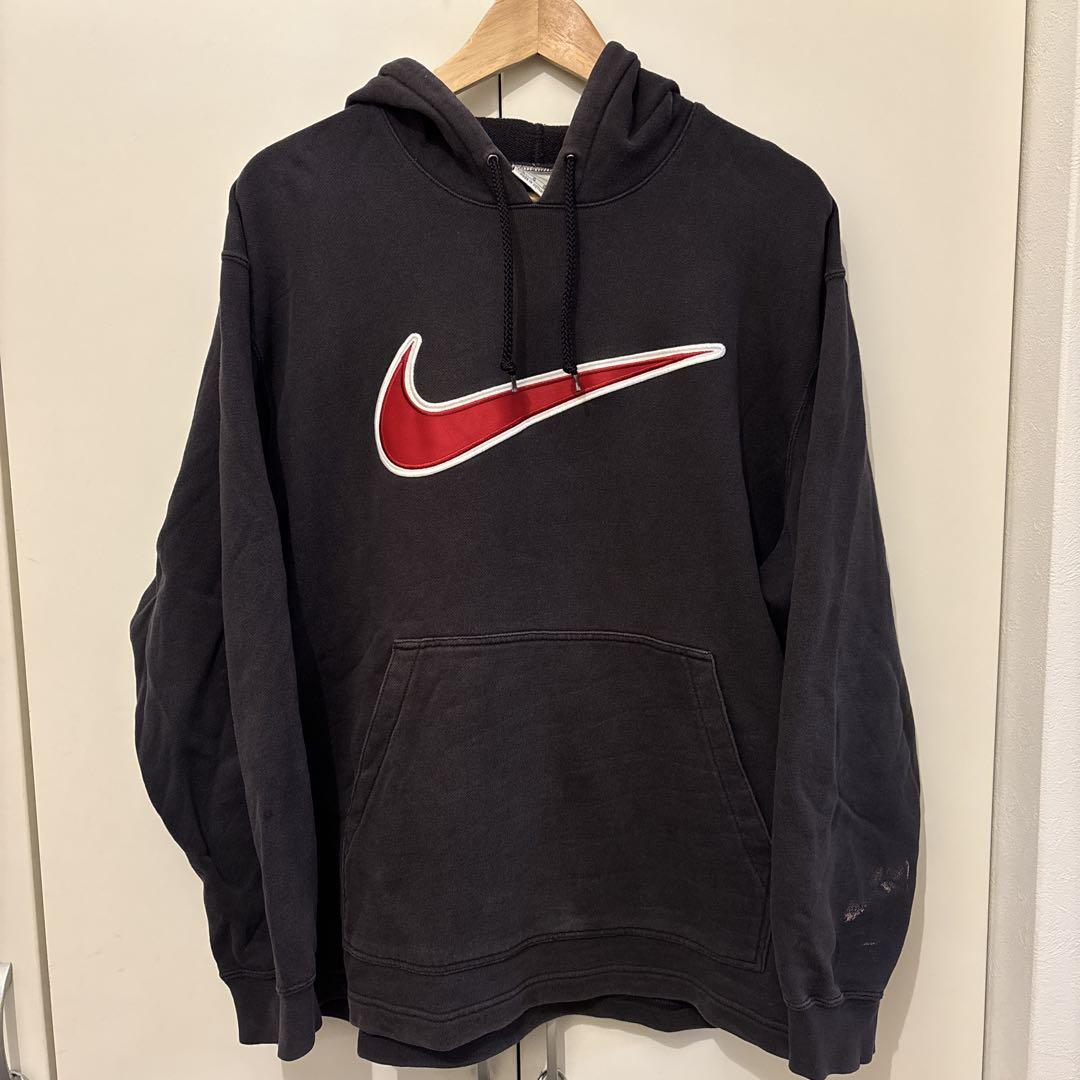 90s ヴィンテージ　NIKE ナイキ　スウェット　パーカー　フェード