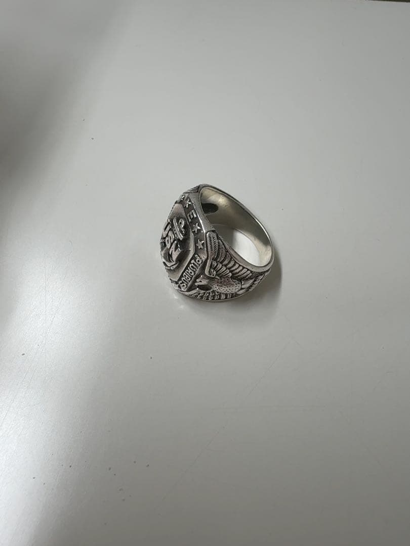 ヴィンテージUS NAVY海軍カレッジリング22号目立った傷や汚れなし