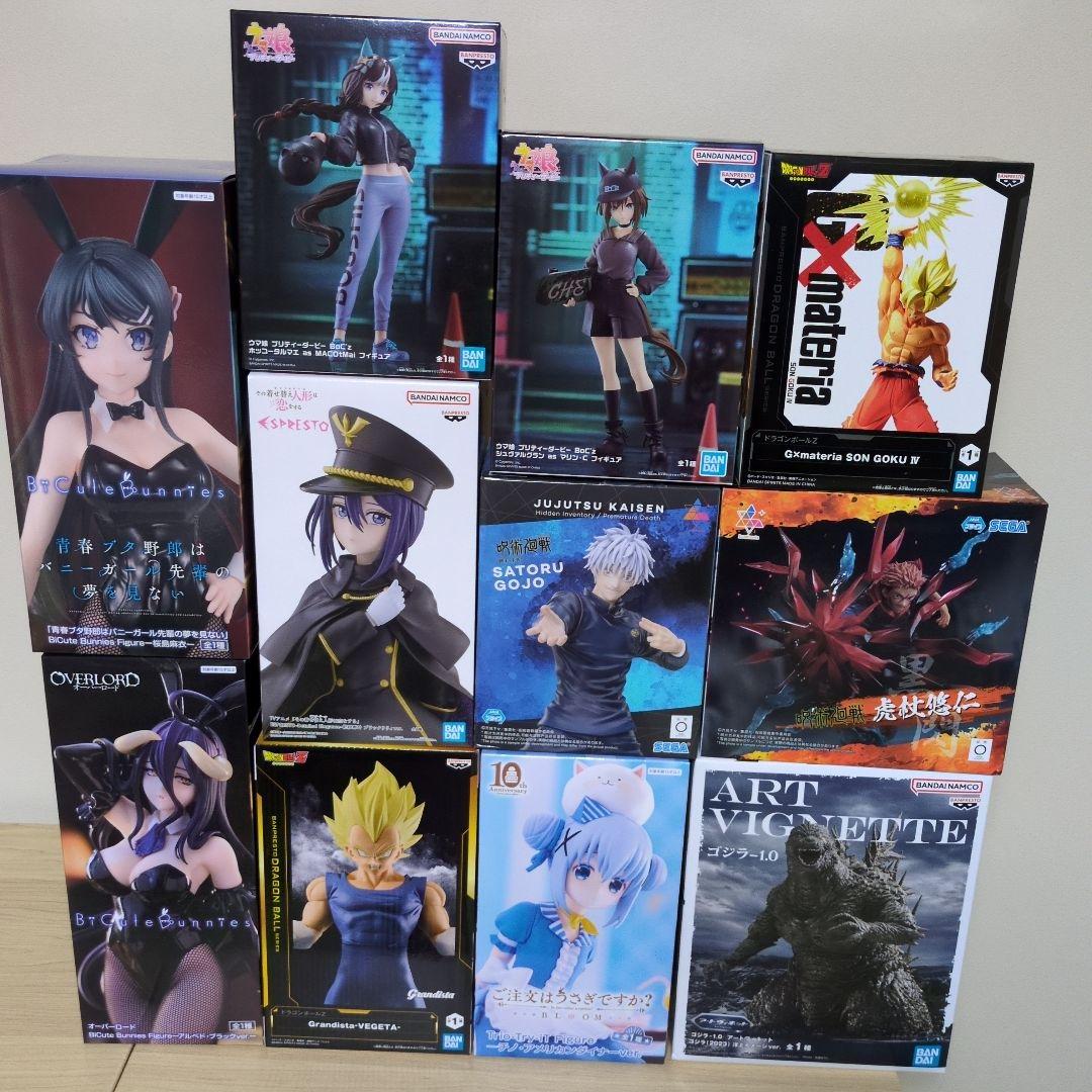 最新プライズフィギュアまとめ売り