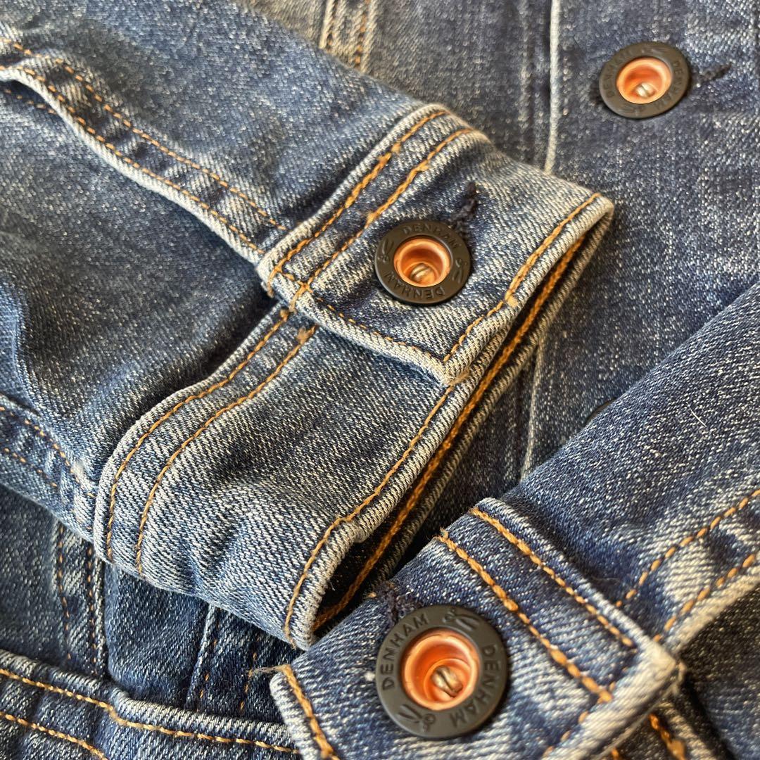 ダークブルー デニムジャケット サイズS