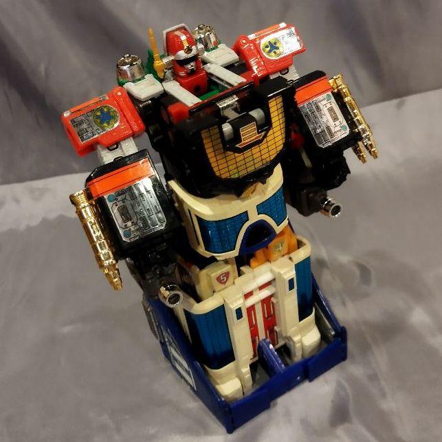 1799円 2022春夏新作 救急戦隊ゴーゴーファイブ DXマックスビクトリーロボ 中古品セット