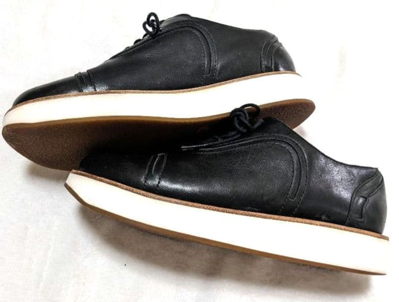 カンペール　スニーカー　厚底　CAMPER　黒　レザー　ローファー　レディース