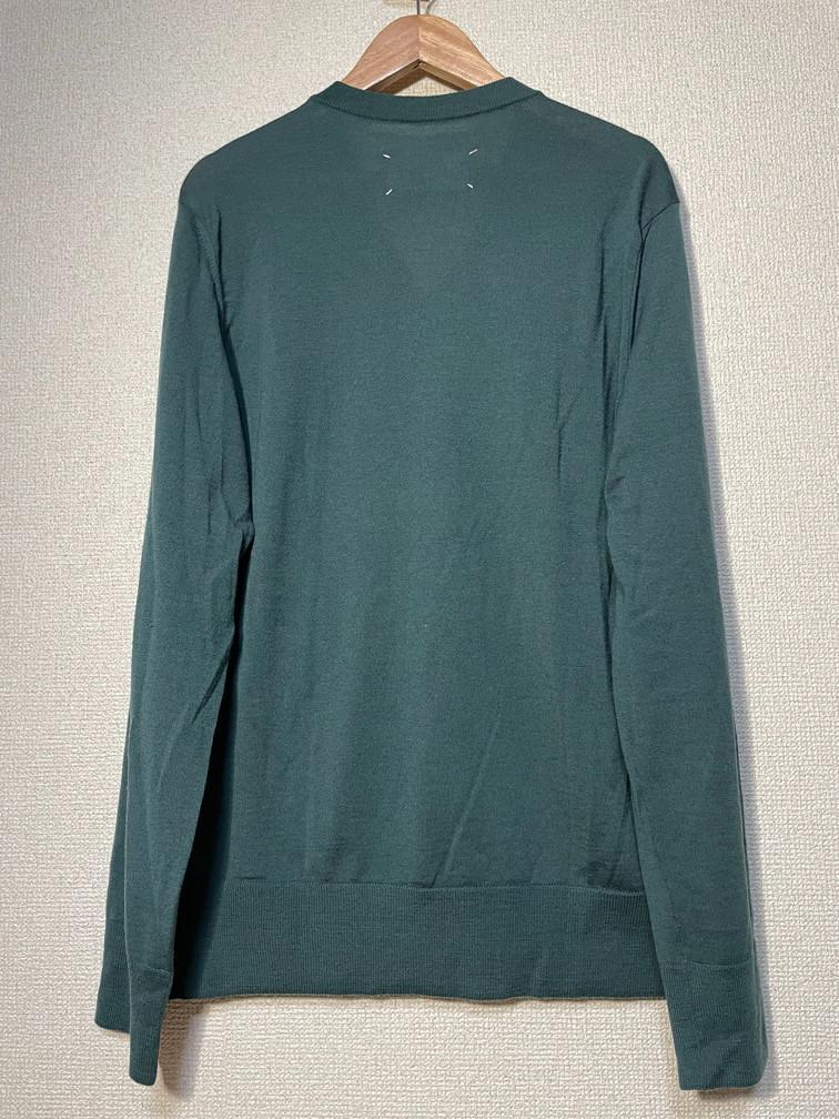 Maison margiela マルジェラ ニット カーディガンエルボーパッチ