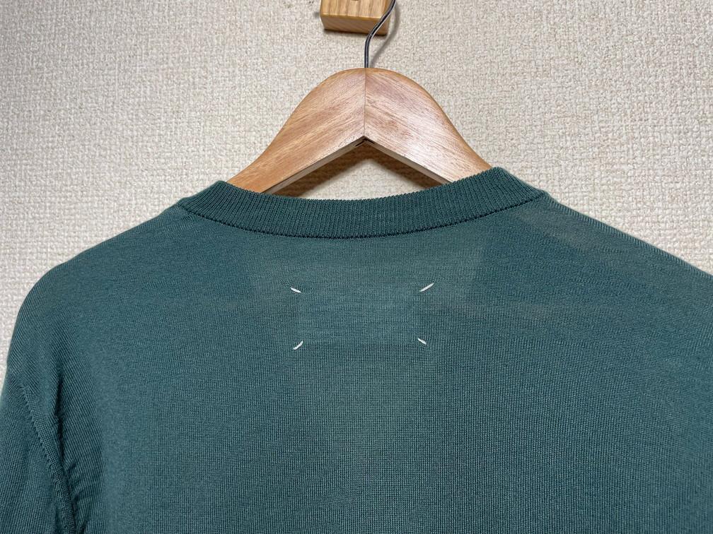 Maison margiela マルジェラ ニット カーディガンエルボーパッチ