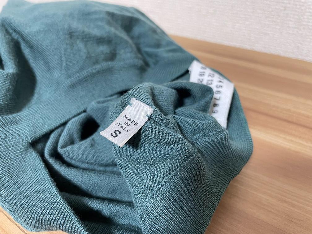 Maison margiela マルジェラ ニット カーディガンエルボーパッチ