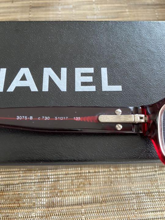 シャネル メガネ 赤 5t8nG-m57051515971 CHANEL 豊富な定番