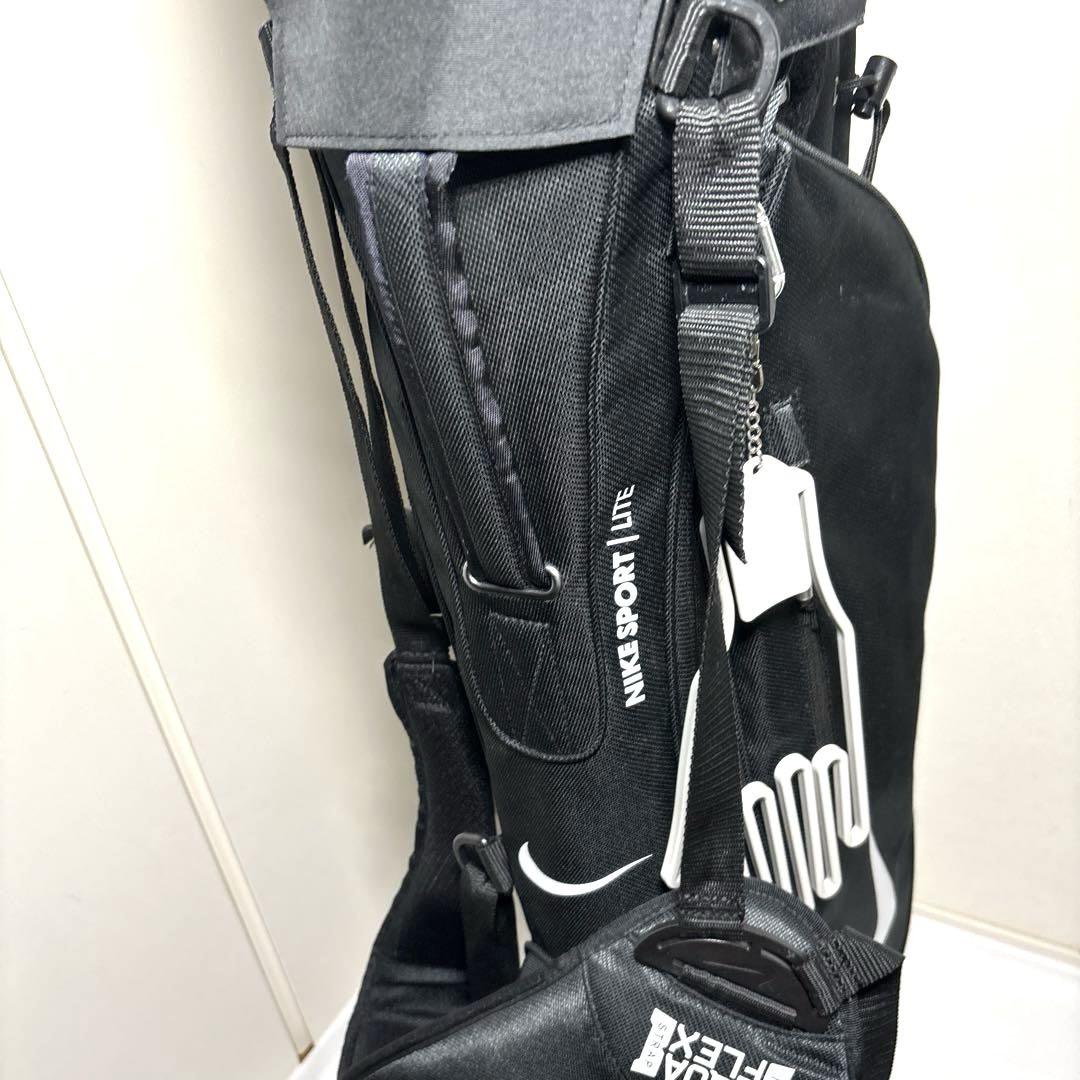 廃盤品　NIKE GOLF スポーツライト スタンド式 ゴルフバッグ　黒