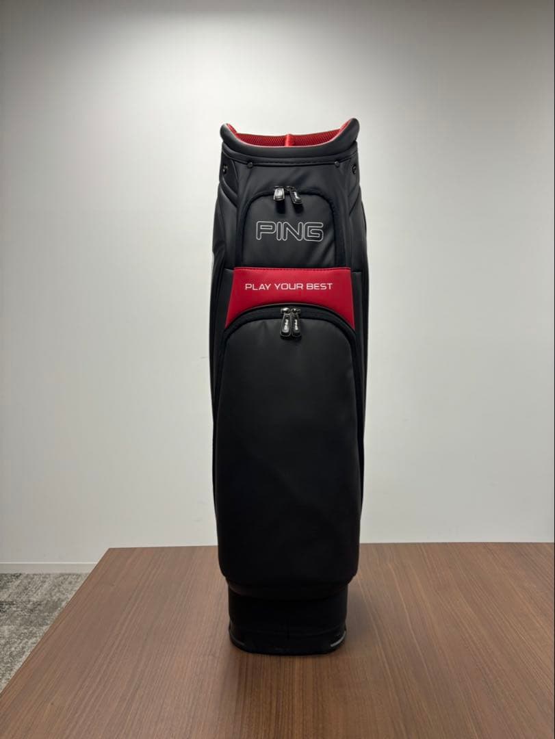 PING キャディバッグ ブラック/レッド PING キャディバッグ ブラック/レッド