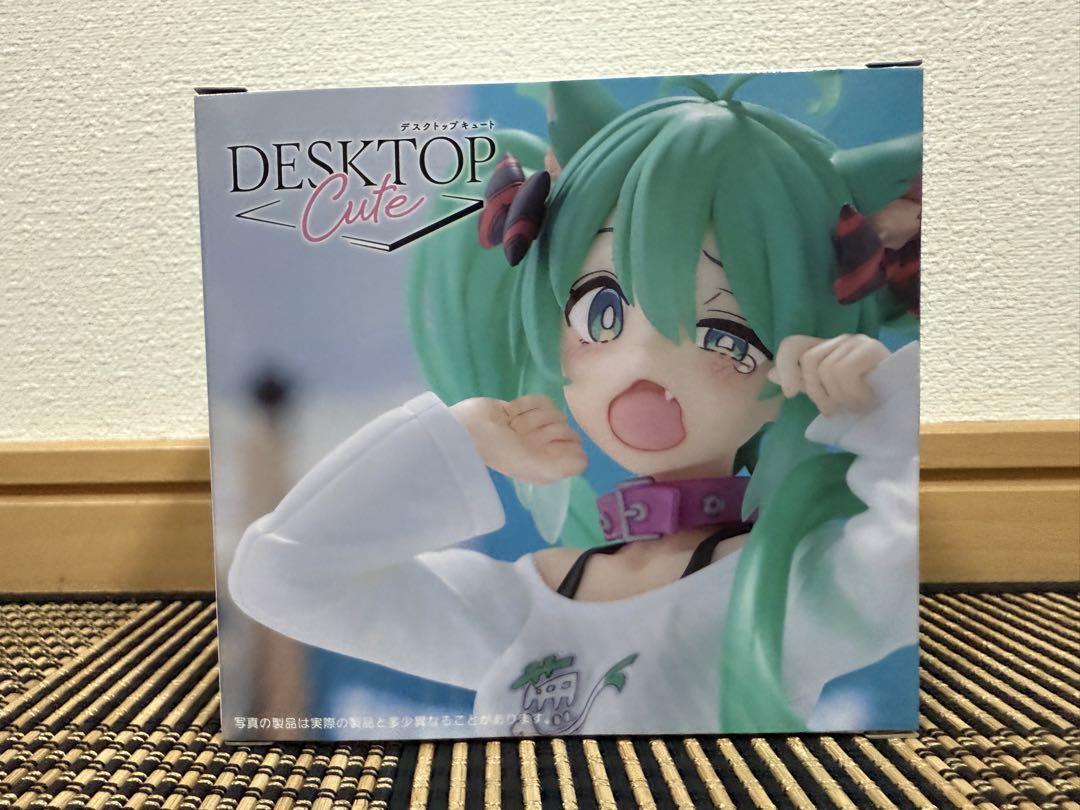 初音ミク Desktop Cute フィギュア ～猫耳Tシャツver.～ - メルカリ