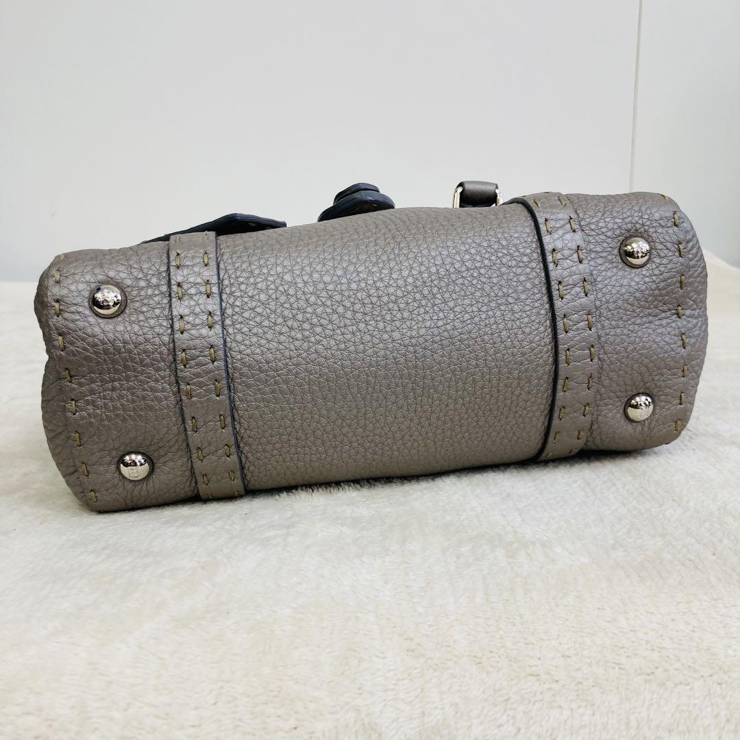 美品 FENDI フェンディ セレリア ミニリンダ ハンドバッグ 8BR486 画像6