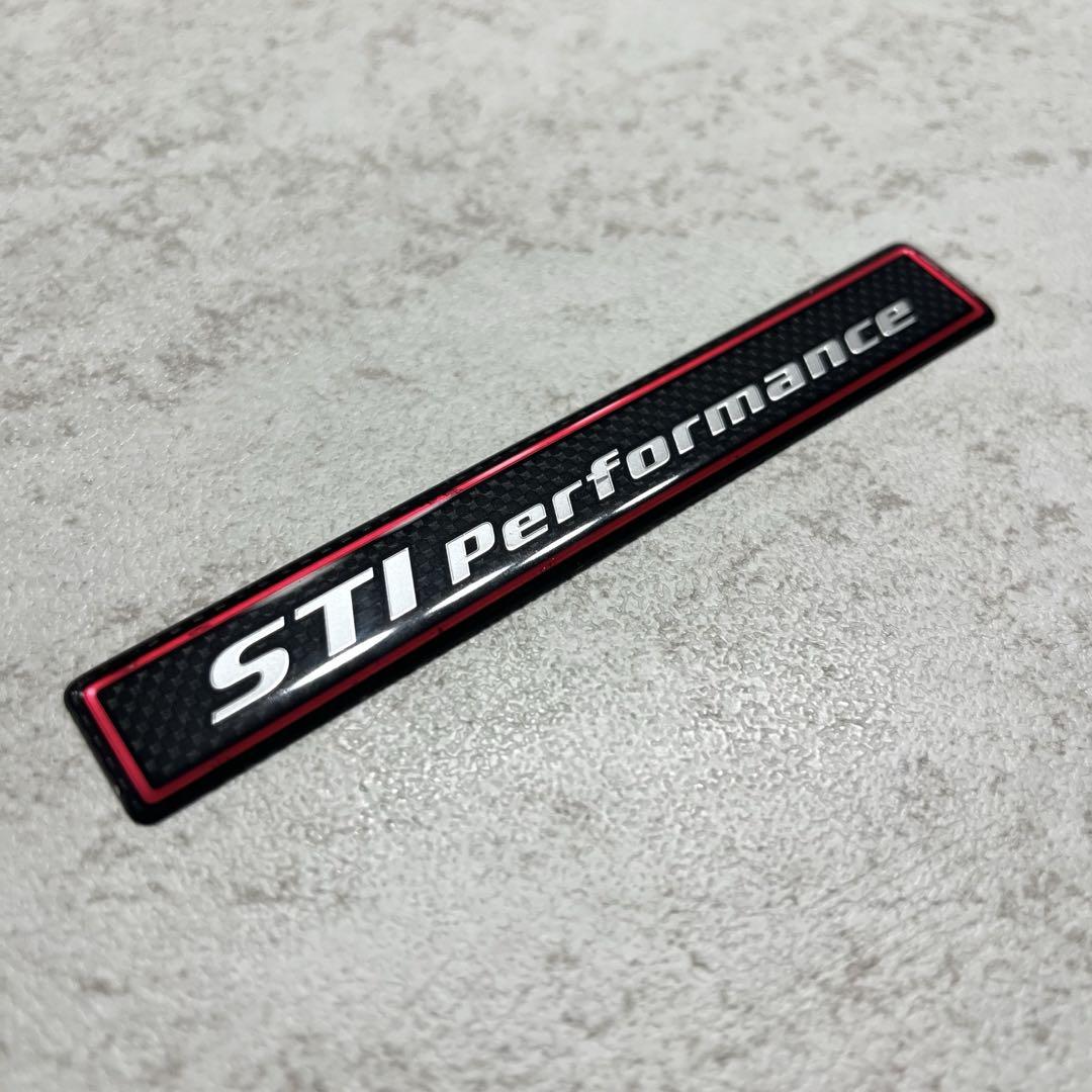 STI Performance エンブレム／SUBARU - メルカリ