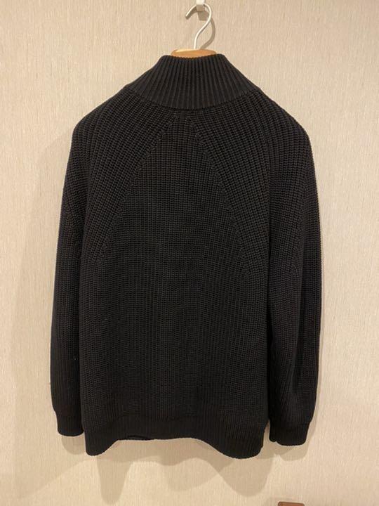 トップス♗ ドライバーズニット サイズ2 dpFyf-m57057629594 黒 メンズ ≪超目玉★12月≫ ドライバーズニット 黒 サイズ2 ニット/セーター