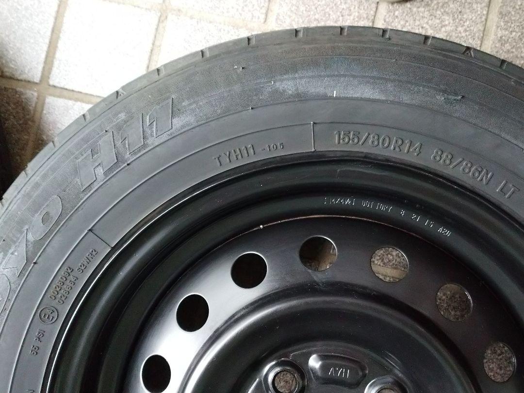 TOYO H11 155/80R14 88/86N LT タイヤ プロボックス