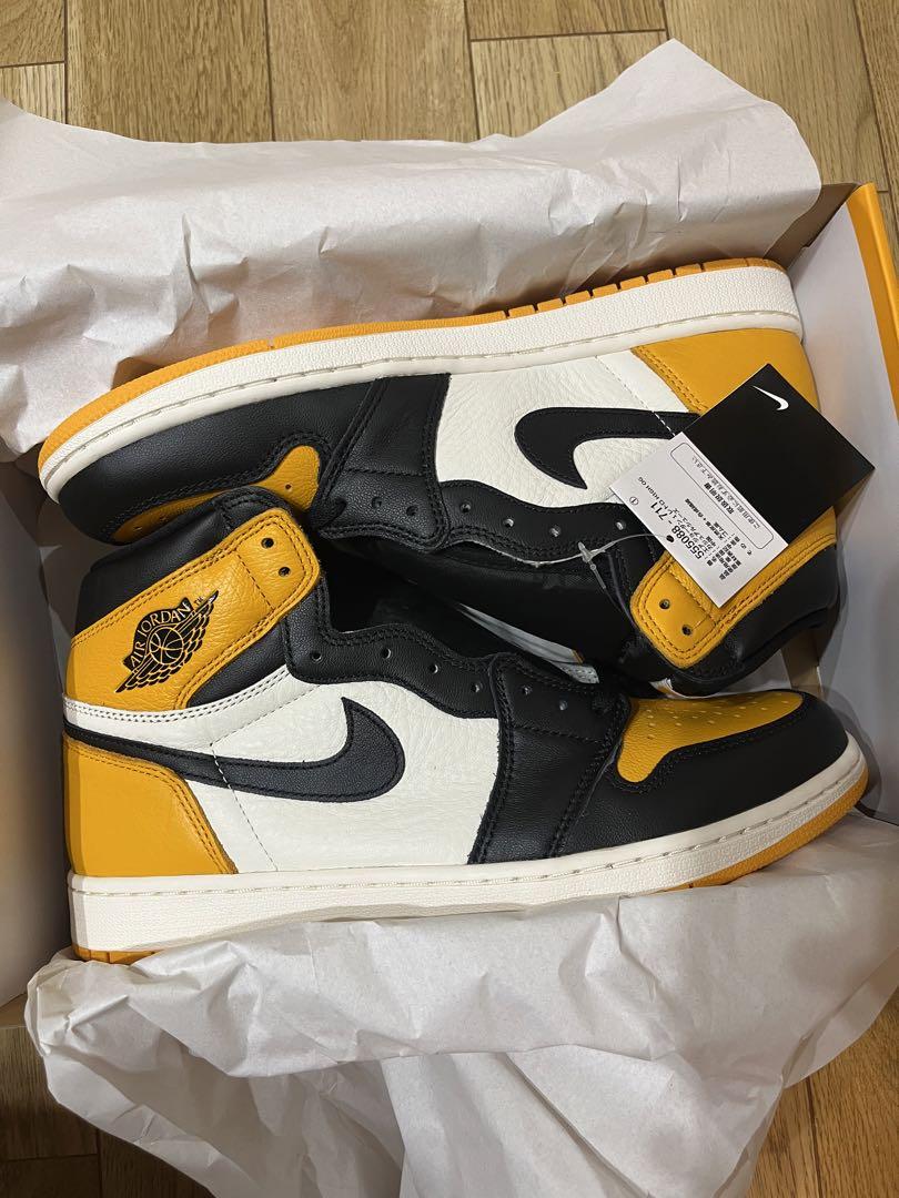 黒タグ NIKE ナイキ エアジョーダン1 タクシー 画像1