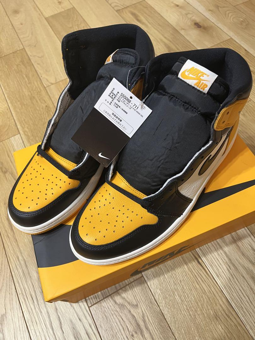 黒タグ NIKE ナイキ エアジョーダン1 タクシー 画像3