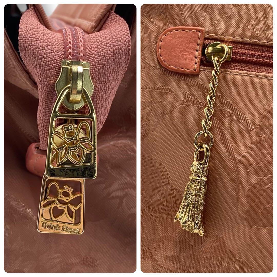 美品 シンクビー 花柄 総柄 刺繍 トートバッグ バッグ Think Bee! 美品 シンクビー 花柄 総柄 刺繍 トートバッグ バッグ Think Bee!