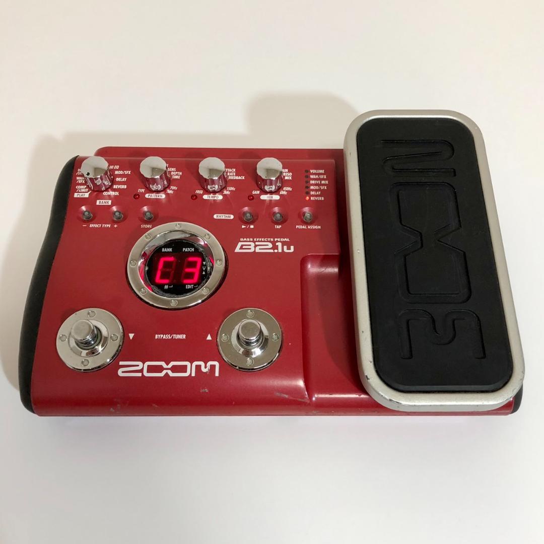 ZOOM BASS EFFECTS PEDAL B2.1u　マルチエフェクター